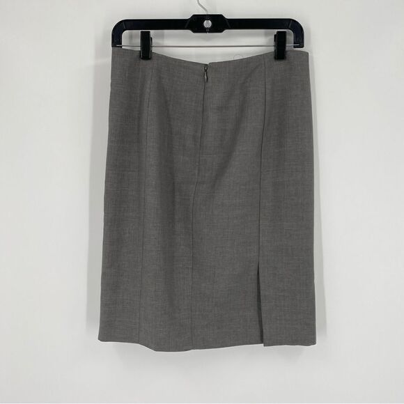 Evan Picone Women’s Gray Straight Pencil Skirt size 2P - Picture 2 of 7